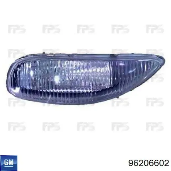 Фара протитуманна, права General Motors 96206602 ціна, від 31.47 USD