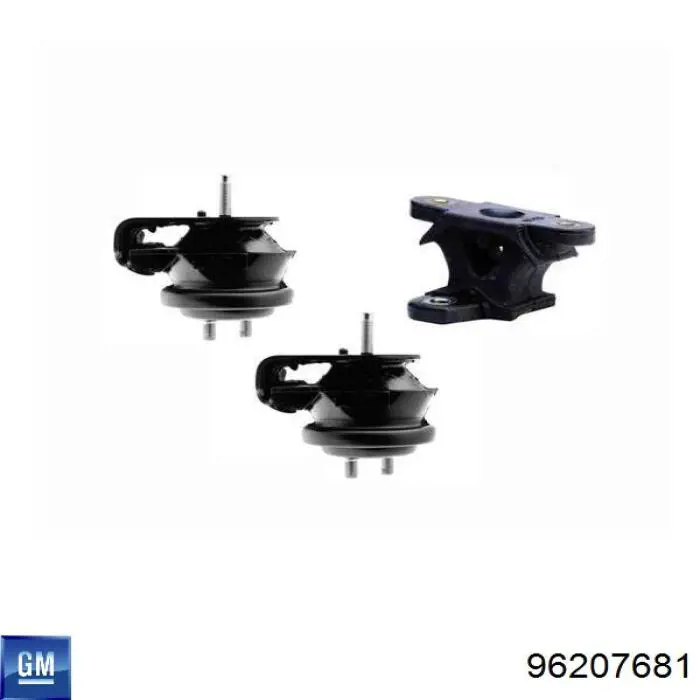 Балка передньої підвіски, підрамник General Motors 96207679