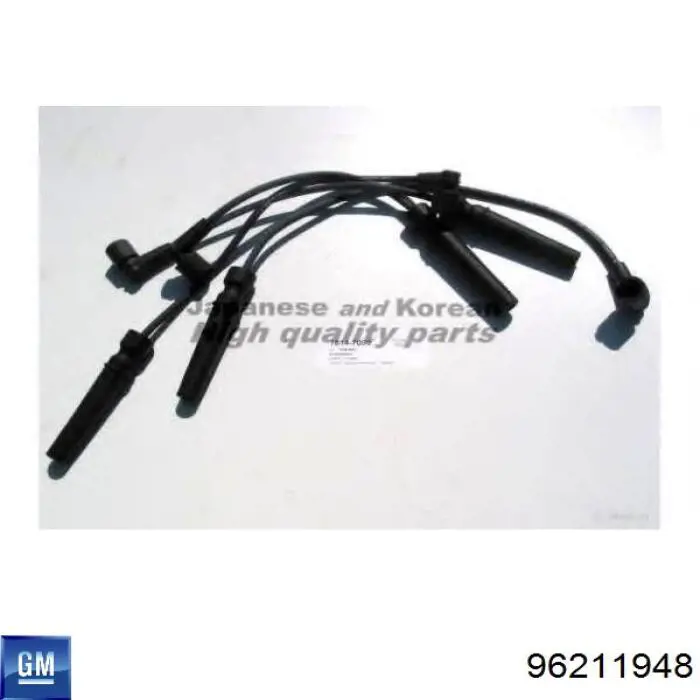Дроти запалювання General Motors 96211948 ціна, від 11.82 USD