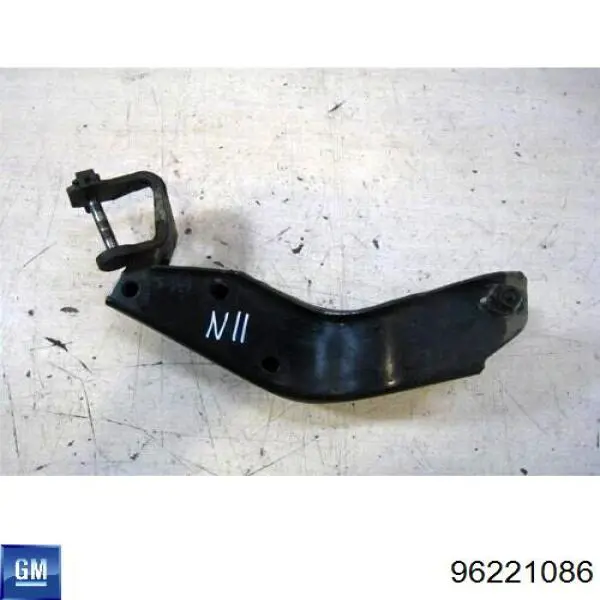 Кронштейн подушки (опори) двигуна, задньої ZAZ 96221086 ціна, від 45.02 USD