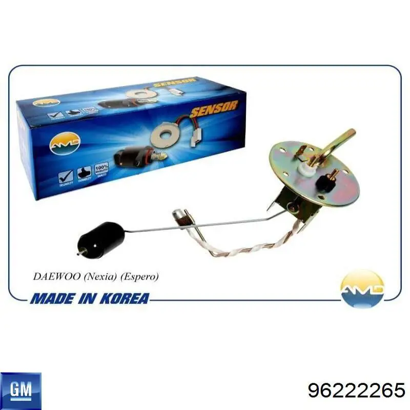 96222265 General Motors Датчик бензобака