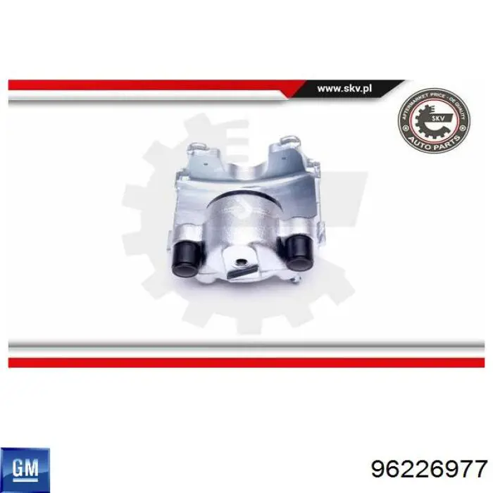 96226977 General Motors Супорт гальмівний, передній, лівий