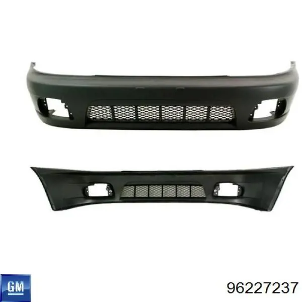 Передній бампер 96277354 General Motors