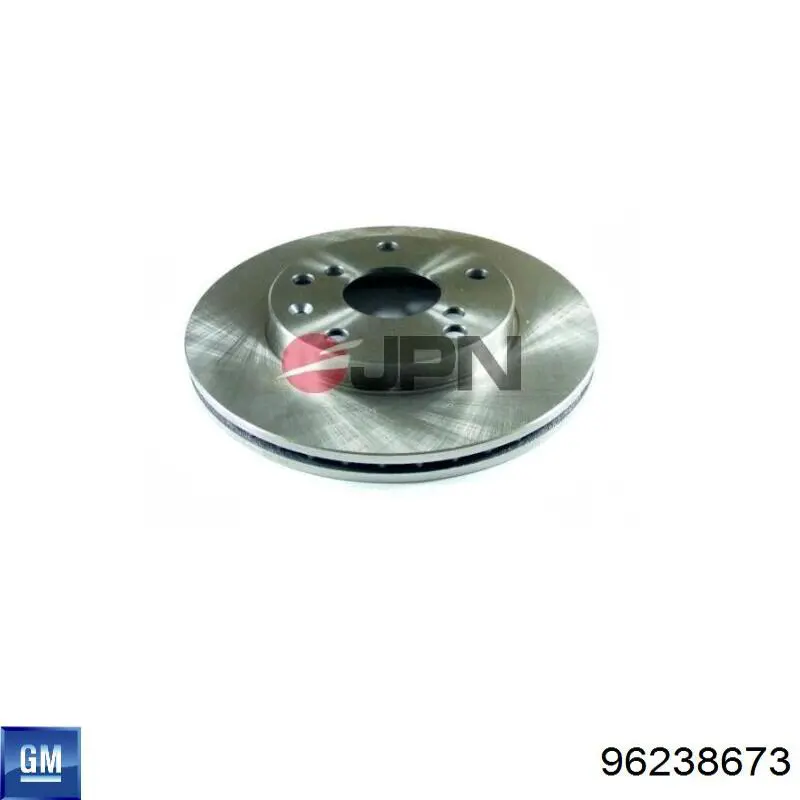 Диск переднього гальма General Motors 96238673 ціна, від 28.85 USD