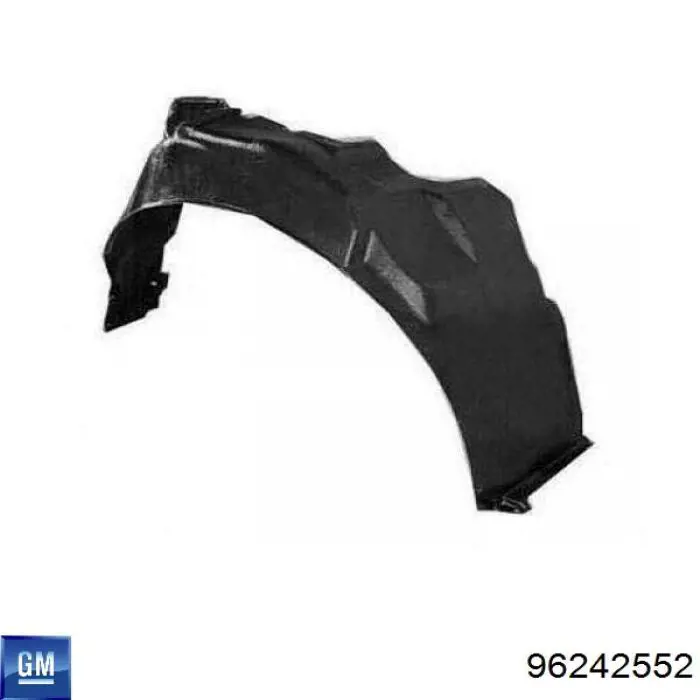 Подкрильнікі переднього крила, правий General Motors 96242552 ціна, від 11.22 USD