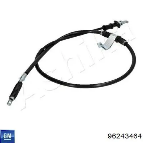 Трос ручного гальма задній, правий/лівий General Motors P96447013 ціна, від 19.12 USD