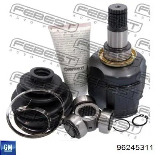 ШРКШ внутрішній, передній General Motors 96245311 ціна, від 48.14 USD