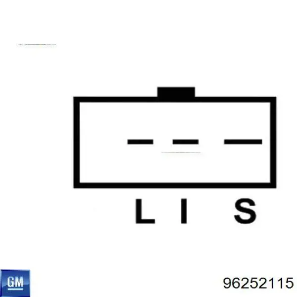 Купити 96252115 General Motors Генератор