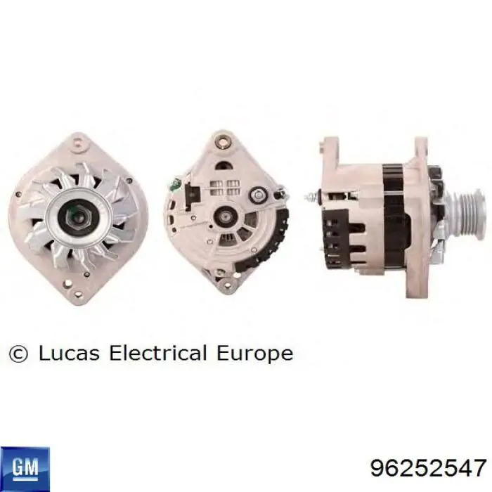 Генератор автомобільний General Motors 96252547
