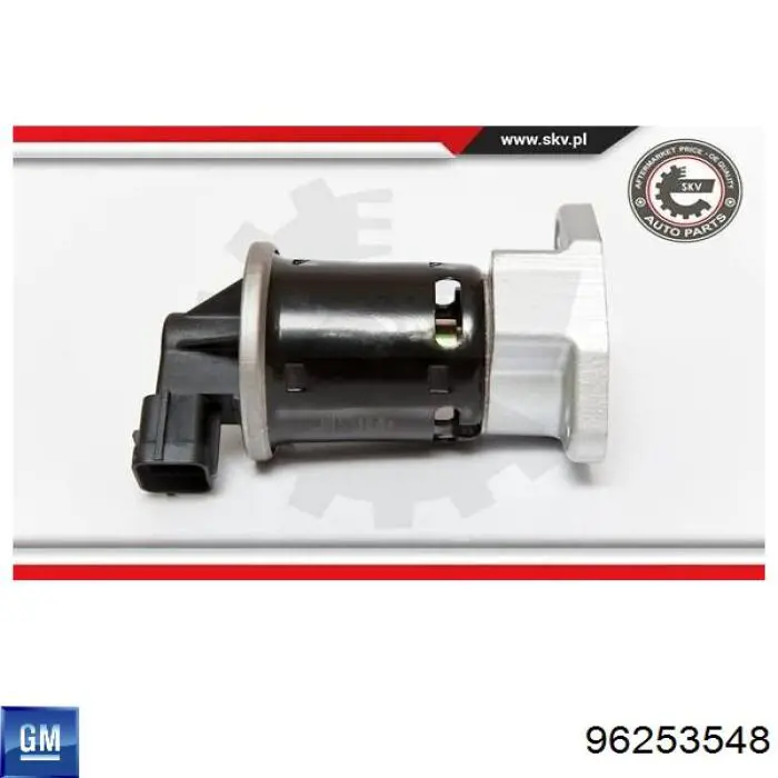 Клапан EGR General Motors 96253548 ціна, від 69.58 USD