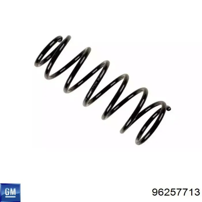 96257713 General Motors Пружина амортизатора передняя