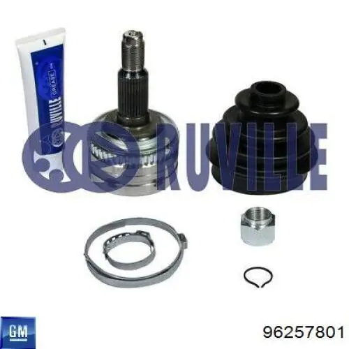 Граната колісна General Motors 96257801 ціна, від 32.32 USD