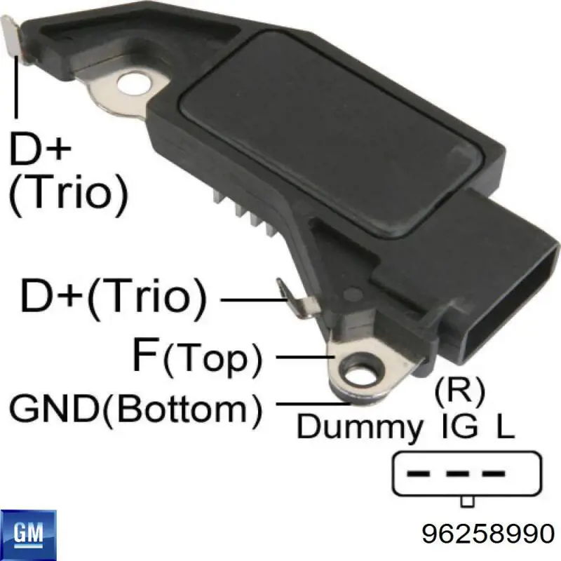 Генератор General Motors 96258990 ціна, від 125.08 USD