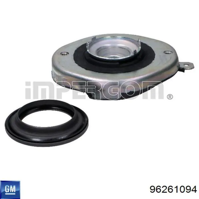 Купити 96261094 General Motors Підшипник опорний амортизатора, переднього