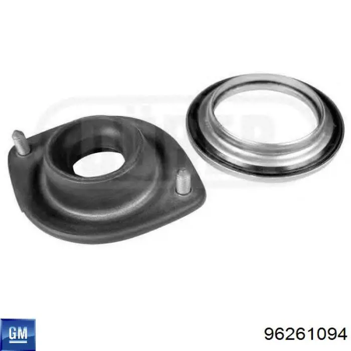 Підшипник опорний амортизатора, переднього General Motors 96261094 ціна, від 6.44 USD