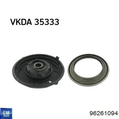 Купити 96261094 General Motors Підшипник опорний амортизатора, переднього