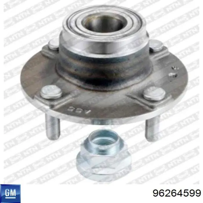 Купити 96280230 General Motors Підшипник ступиці колеса