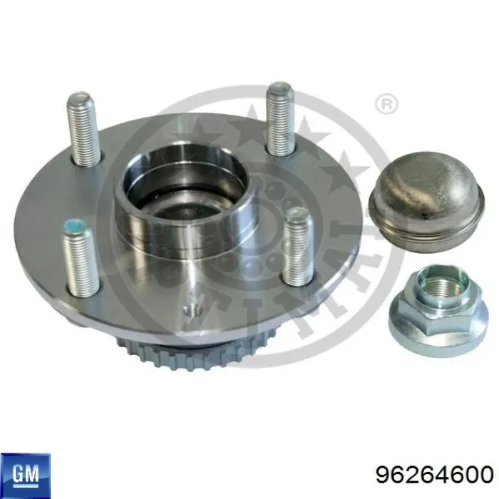 Маточини задніх коліс General Motors 96264600 ціна, від 56.21 USD