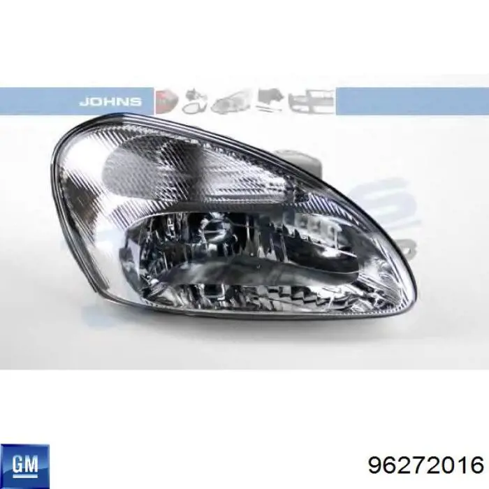 Купити 96272016 General Motors Права блок фара