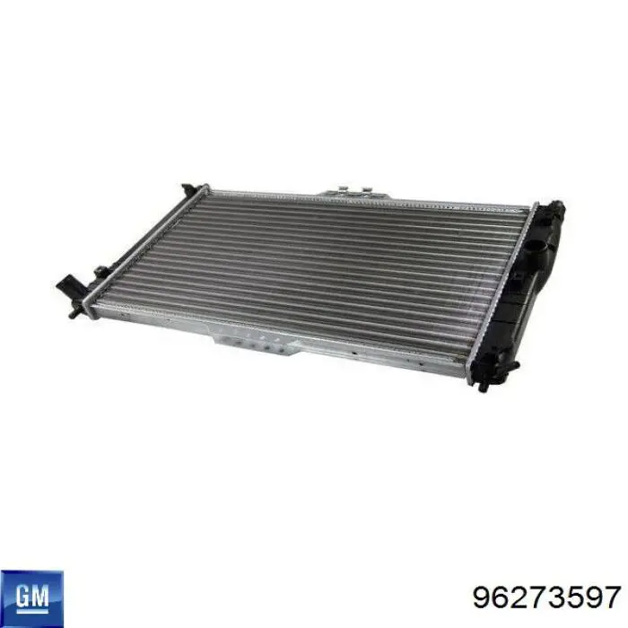 Радіатор 96273597 General Motors