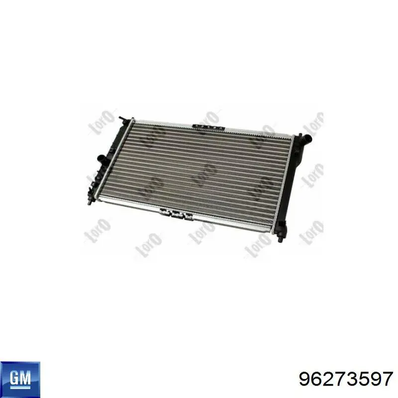 Радіатор основний General Motors 96273597 ціна, від 31.04 USD