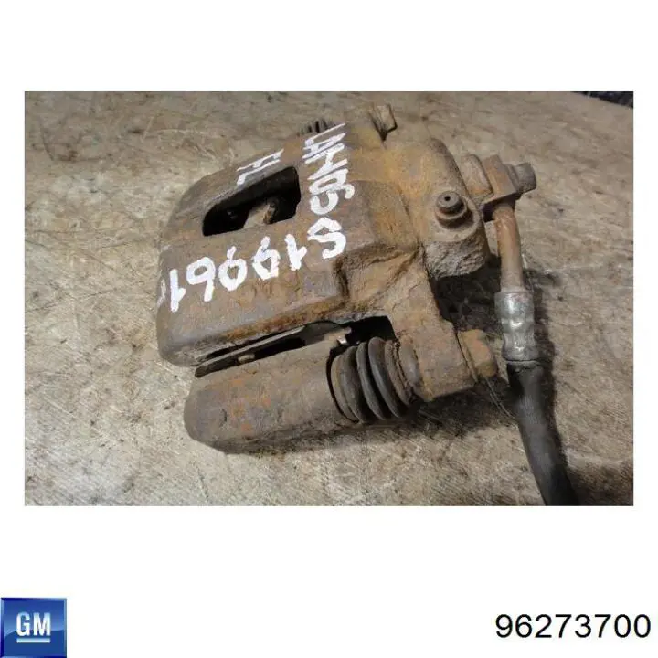 Супорт гальмівний передній лівий 96273700 DAC