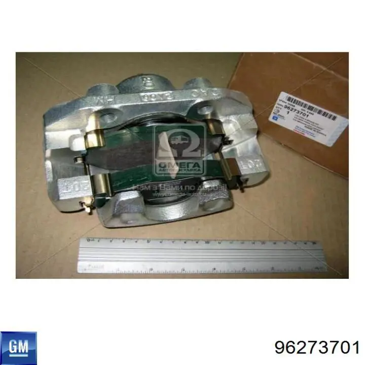 Супорт гальмівний передній правий DAC 96273701 ціна, від 35.00 USD