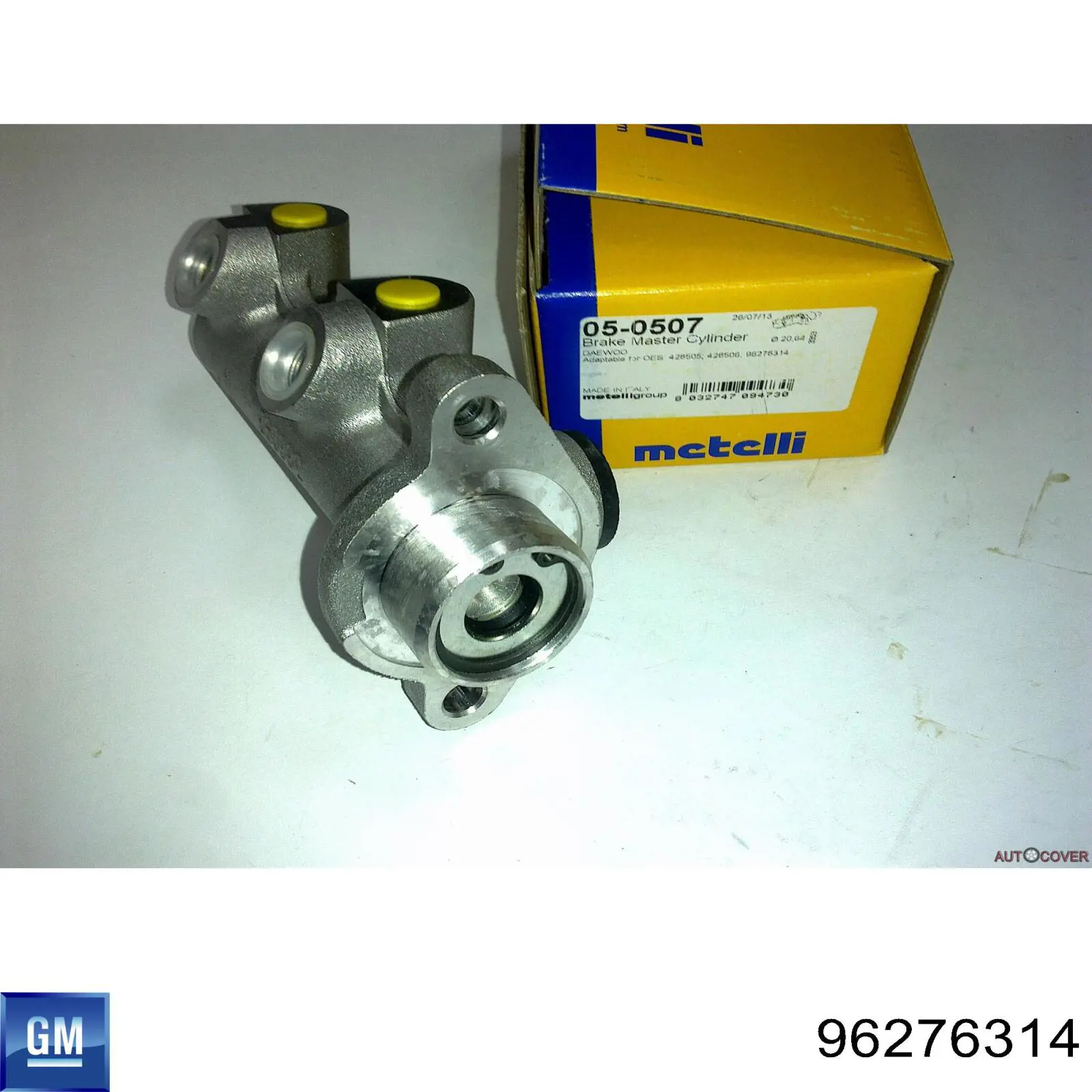 Циліндр головний гальма (Гідротормоз) General Motors 96276314 ціна, від 34.10 USD