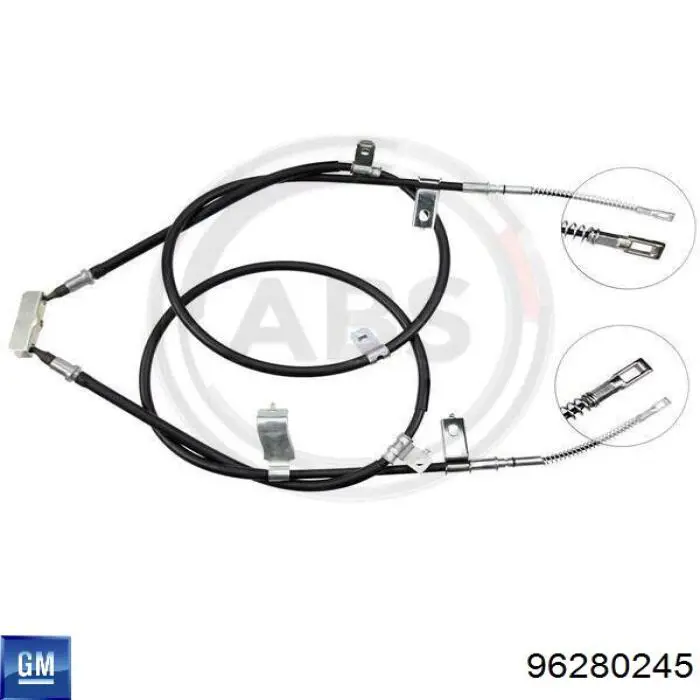 Трос ручного гальма задній, правий/лівий Cofle 173520 ціна, від 30.87 USD