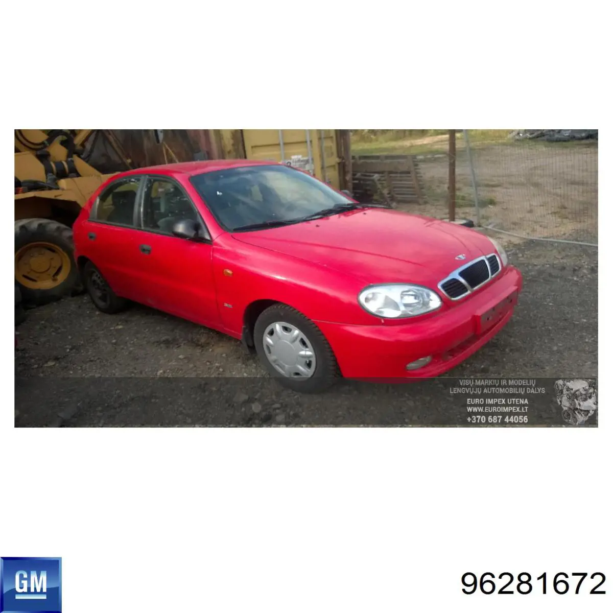 Приладова дошка-щиток приладів 96281672 General Motors