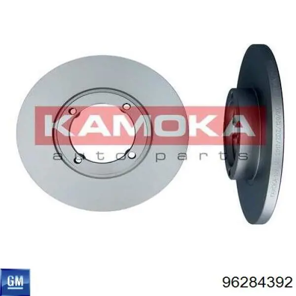 Диск переднього гальма General Motors 96284392 ціна, від 21.79 USD
