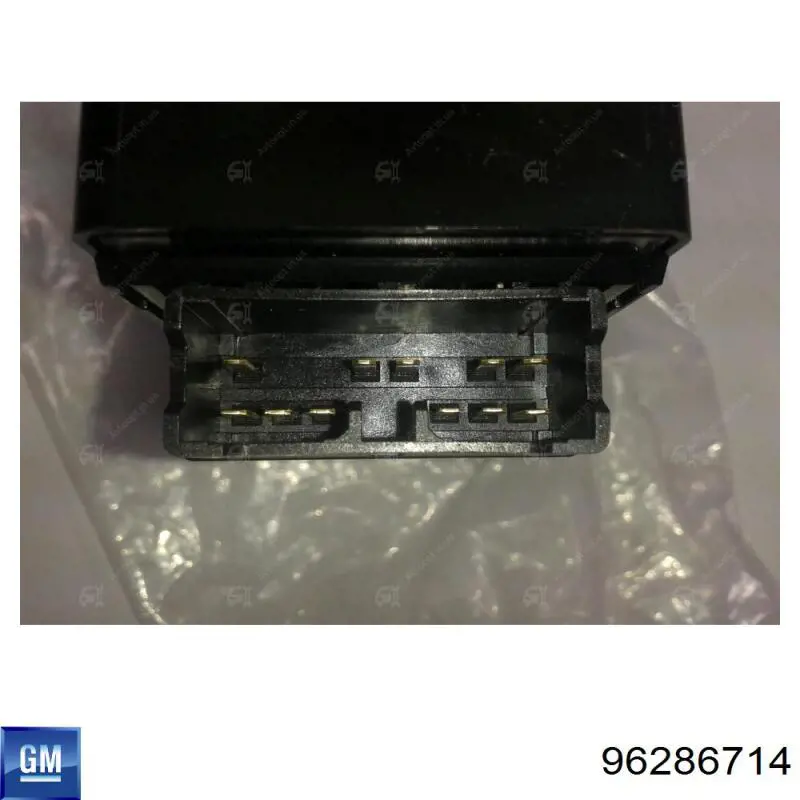 Купити 96286714 General Motors Кнопковий блок керування склопідіймачами центральної консолі