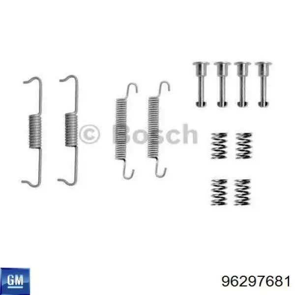 Труба вихлопна, від каталізатора до глушника General Motors 96297681 ціна, від 37.83 USD