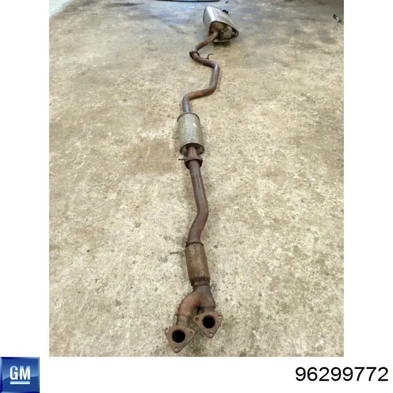 Вихлоп General Motors 96299772 ціна, від 79.10 USD