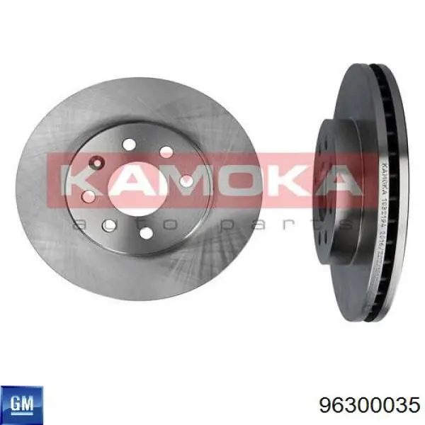 Диск переднього гальма General Motors 96300035 ціна, від 30.06 USD