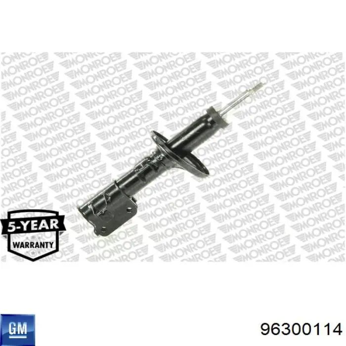 Амортизатор передній, правий General Motors 96249303 ціна, від 54.71 USD