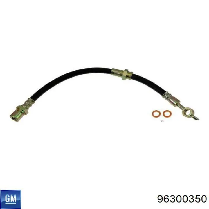 Шланг гальмівний задній General Motors 96300350 ціна, від 12.13 USD