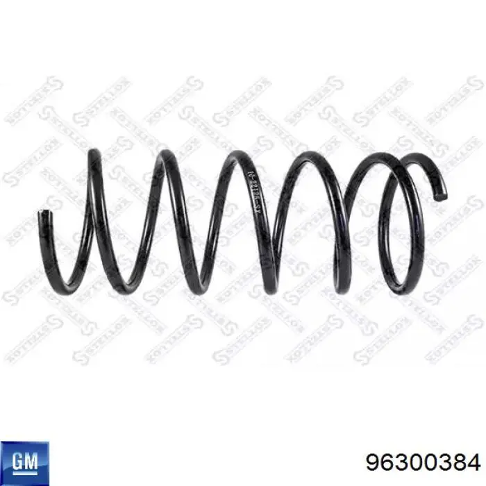 96300384 General Motors Пружина підвіски задня