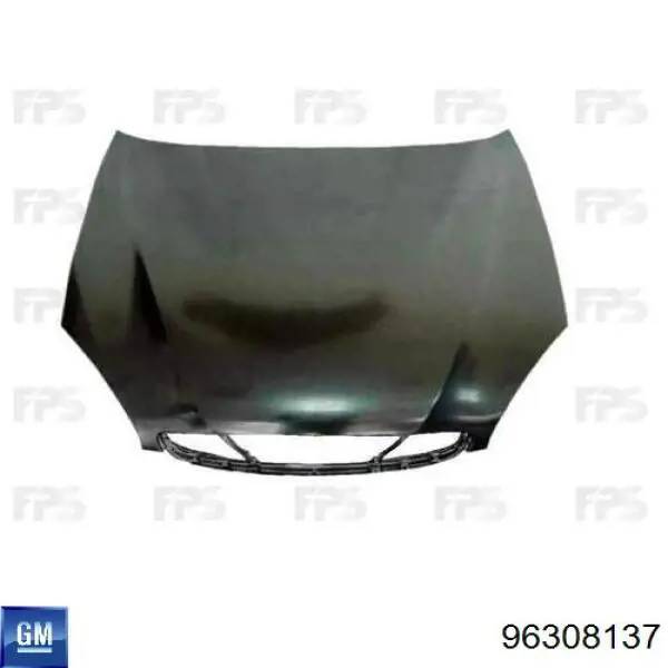 Капот General Motors A96308137 ціна, від 225.73 USD