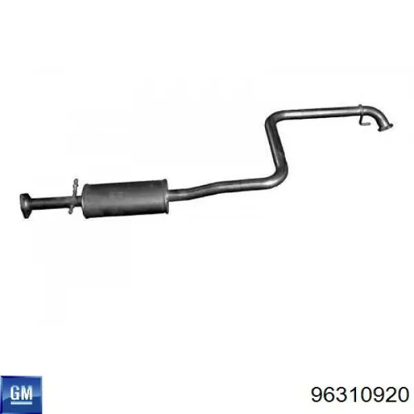 Глушник General Motors 96310920 ціна, від 47.63 USD
