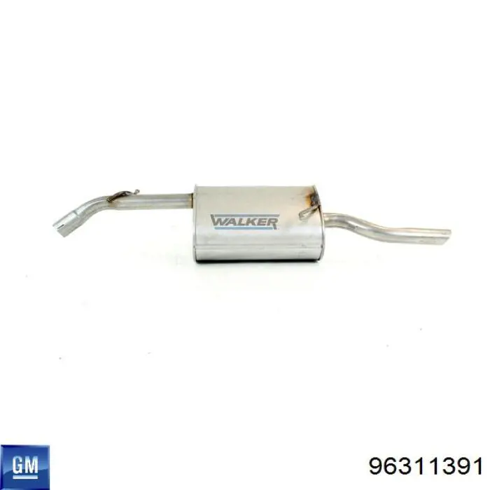 Вихлопна труба General Motors 96311391 ціна, від 70.69 USD