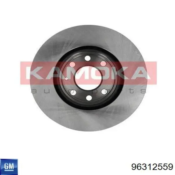 Диск переднього гальма General Motors 96312559 ціна, від 29.40 USD