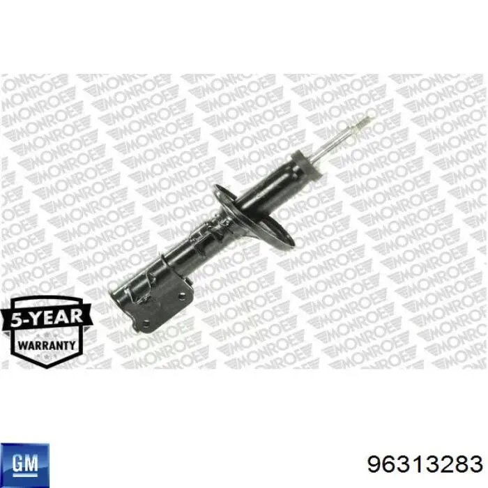Амортизатор передній, правий General Motors 96313283 ціна, від 34.32 USD
