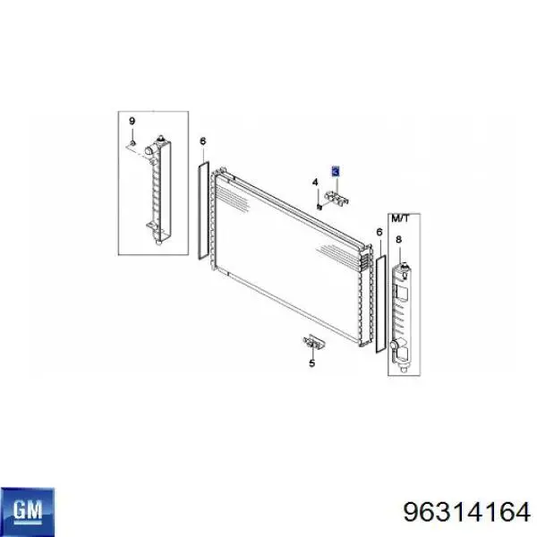  General Motors 96314164 ціна, від 2.00 USD