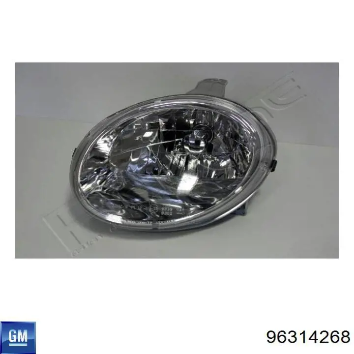 Фара ліва 96314268 General Motors
