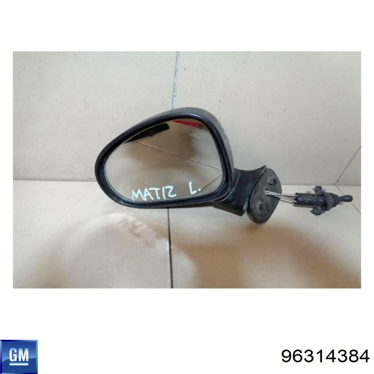 Ліве бічне дзеркало General Motors 96314384 ціна, від 31.60 USD