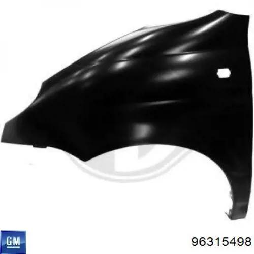 96315498 General Motors Переднє ліве крило