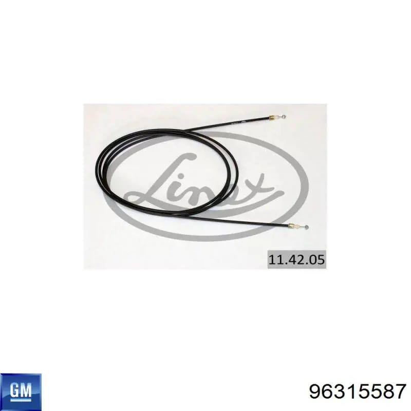 Трос відкриття багажника General Motors 96315587 ціна, від 3.35 USD