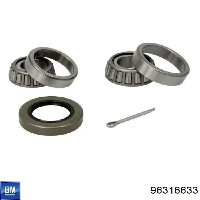 Сальник задньої маточини 96316633 General Motors