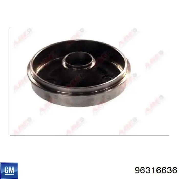Барабан гальмівний задній General Motors 96316636 ціна, від 23.43 USD